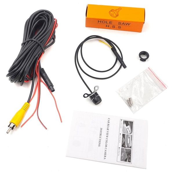 

car rear view cameras& parking sensors reverse backup camera,170 degree wide angle 2-in-1 universal camera,auto sensor system