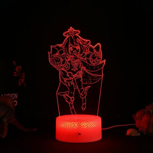 

night lights anime zero two dear franks 3d nightlight led light kids bedroom lamp xmas gift neon acrylic table