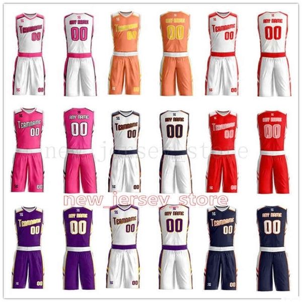 

customize any name any number man women girl youth kids boys basketball jerseys sport shirts as the pictures you offer zz0032, Black;red