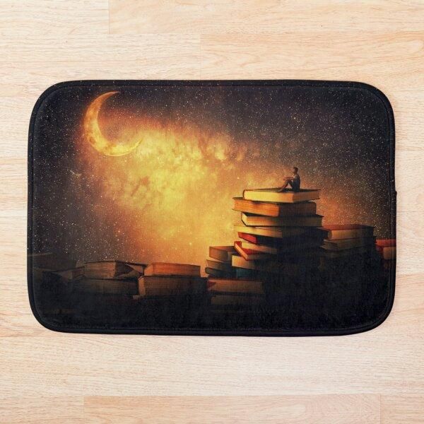 

bath mats midnight tale. goodnight moon. mat doormat welcome home rectangle anti-slip carpet rug bedroom entrance floor