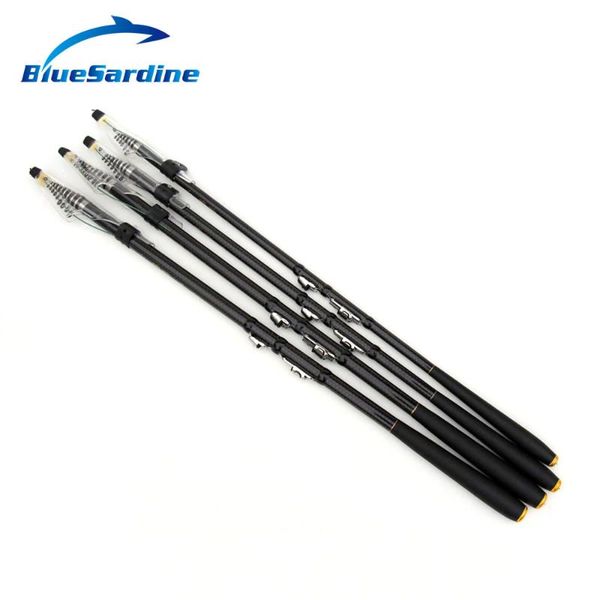 

bluesardine carbon fishing rod spinning canne a peche pesca carp tackle 5.4m 4.5m 3.6m boat rods