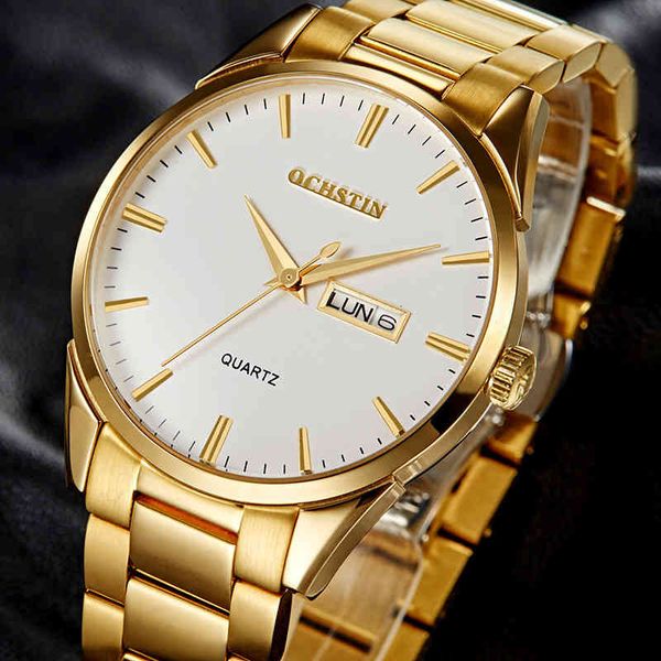 

watches men brand luxury gold steel automatic mechanical reloj hombre 2018 relogio feminino date sports, Slivery;brown