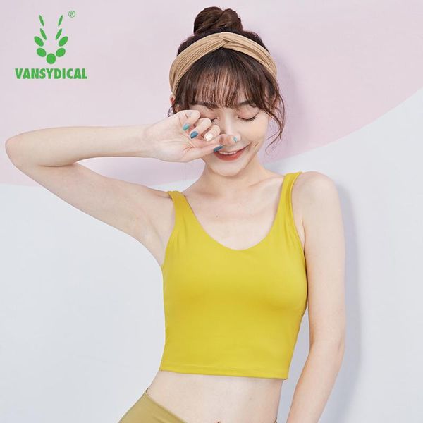 

gym clothing yoga sport bra women v-neck shockproof push up running lingerie breathable fitness vest female underwear nylon, White;black