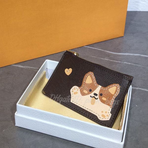 

wallet lady shoulder flap bag letters floral square card holder coin purse handbag cartoon bear long short tote backpack 2021 women luxury d, Red;black