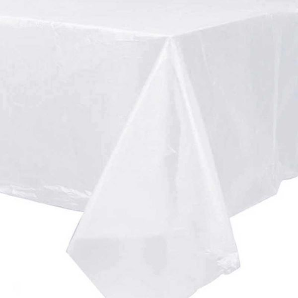 

table cloth disposable plastic tablecloth premium rectangle cover 13 colors 137x183cm protector desk pad for party