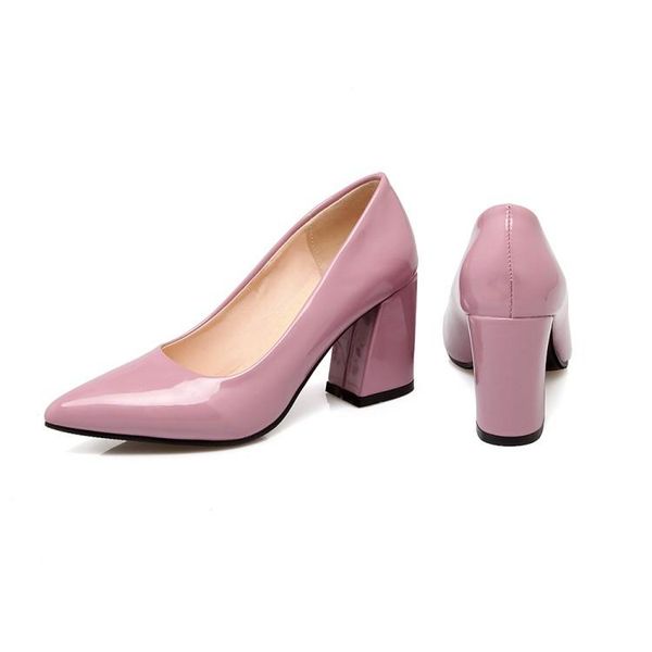 

dress shoes big size pointy simple single ladies high heels women woman pumps, Black