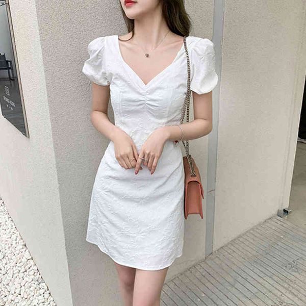 

women's summer dresses square collar high waist elegant backless korean style lace up lady wild dress 210429, Black;gray