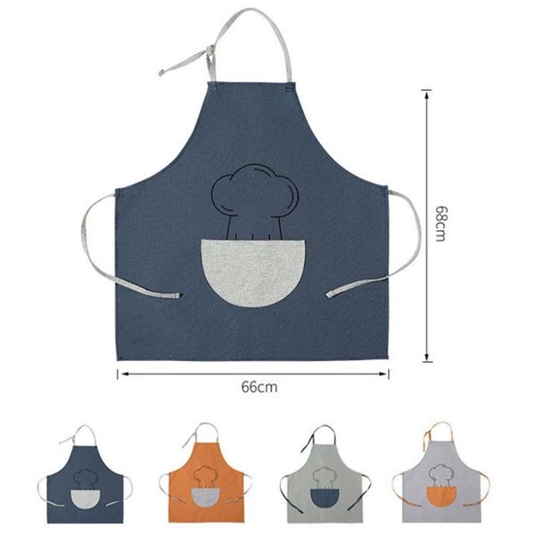 

apron kitchen cooking chef waiter cafe shop bbq hairdresser removable printed supply aprons