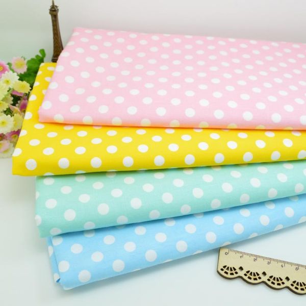 

scarves & wraps 100*160cm dots cotton fabric patchwork tissue cloth of handmade diy quilting sewing baby sheets dress handkerchief, Red;brown