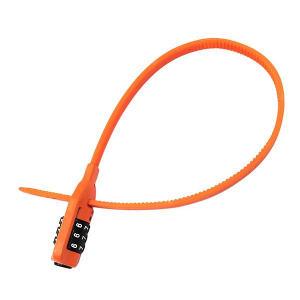 

bike locks universal anti-theft cable 3-digit code bicycle helmet rack lock cycling equitment