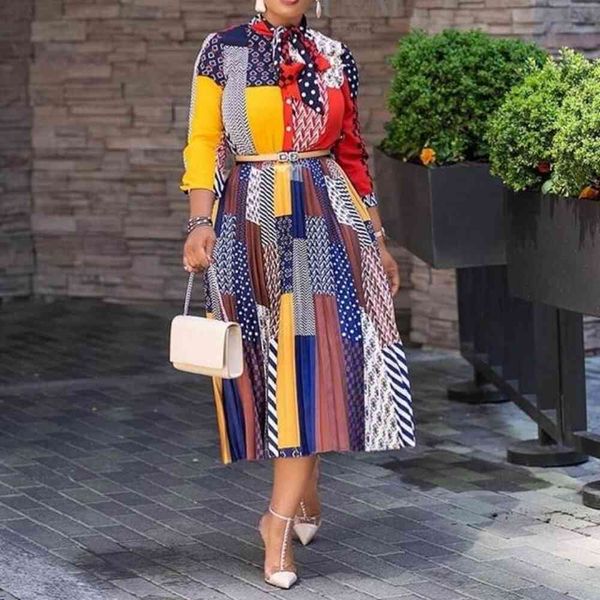 

dresses fashion clothing for women dashiki maxi spring autumn long sleeve dress african wear, Black;gray