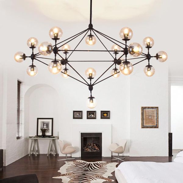 

pendant lamps nordic magic bean chandelier personality creative simple postmodern living room lamp clothing store molecular