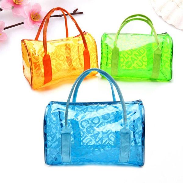 

pool & accessories portable travel makeup storage bag female wash outdoor swimming toiletries fashion waterproof cosmetic handbag