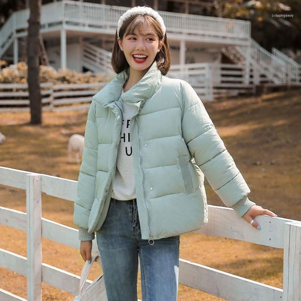 

women's down & parkas fashion casual winter jackets women elegant basic coat chaqueta mujer casaco feminino parka zipper1, Black