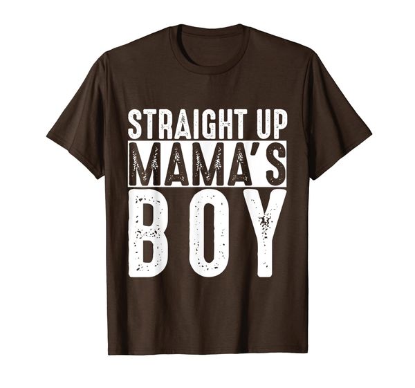 

straight up mamas boy t shirt for toddler boys mothers day, White;black