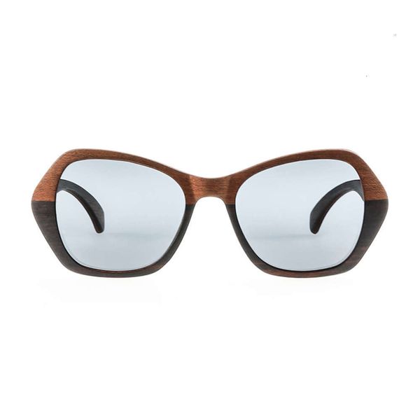 

highend accessories polarized sunglass retro wooden custom sun glass, Black