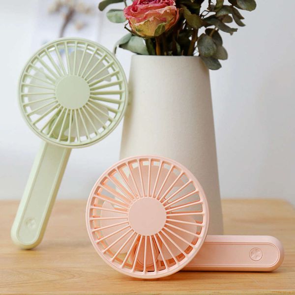 

fans usb handheld small fan mini folding portable office deskcharging gift