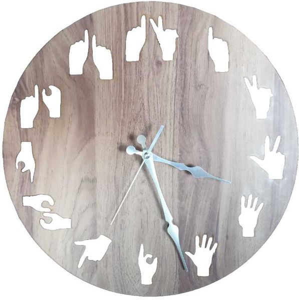 

wall clocks specially design silent clock brown unique decoration