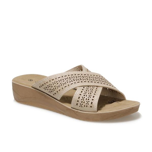 

slippers 400380.z1fx beige women home slipper, Black