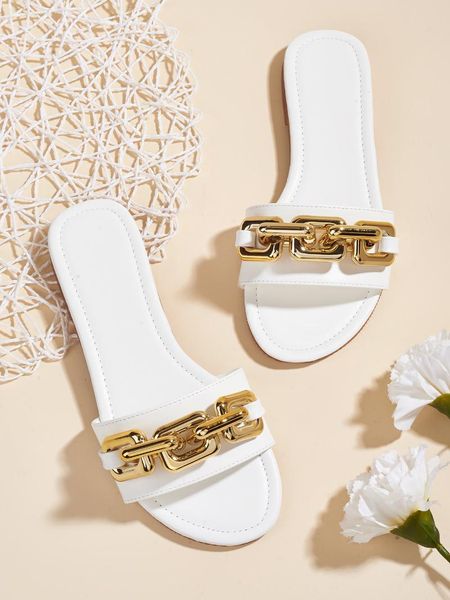

korean flat bottom fashion sandals shoes comfortable slippers women, Black
