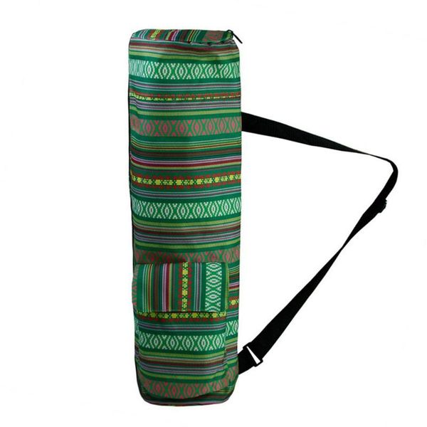 

yoga mats fashion printed sports mat storage shoulder bag bohemian pilates fintess sling pad tote carrier for women men