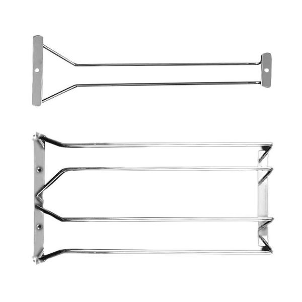 

hooks & rails wine rack stainless steel hanging upside down glass holder for home