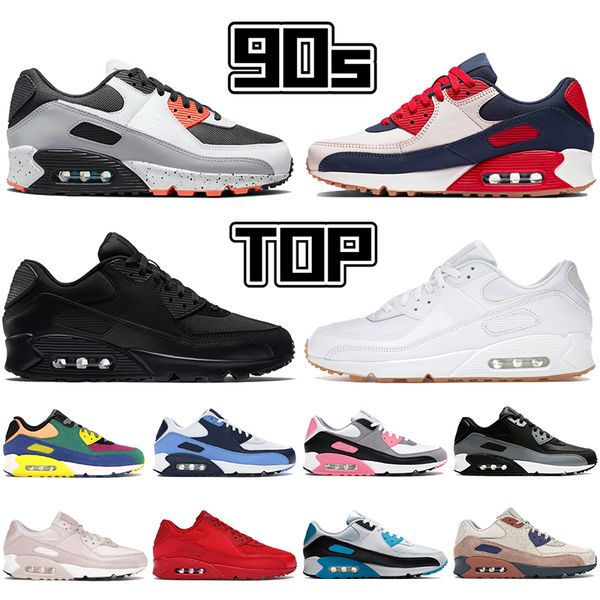 

2022 new 90s designer running shoes white gum turf orange usa future laser blue barely rose triple black cool grey unc men women sneakers