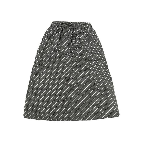 

skirts 2 to 8 years baby & kids girls striped cotton casual fall autumn long children girl fashion split flare skirt clothing, Blue