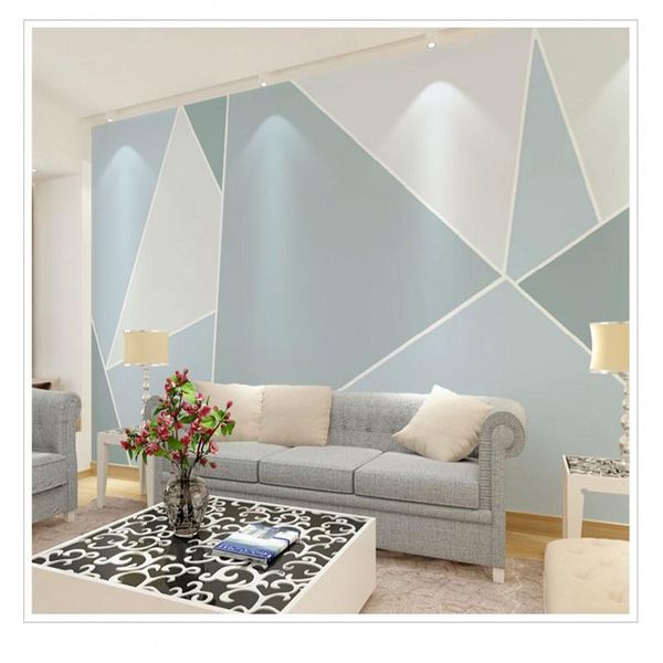 

wallpapers drop po wallpaper modern abstract geometric art graphics bedroom living room 3d stereo mural