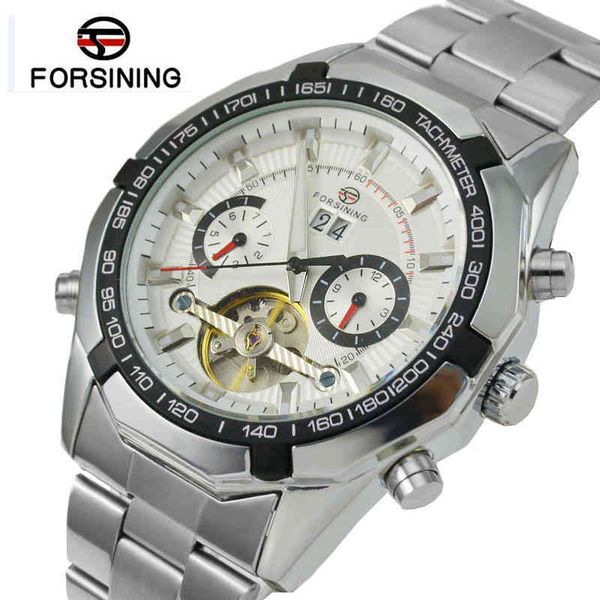 

military clock men automatic skeleton mechanical relogio male erkek seed, Slivery;brown