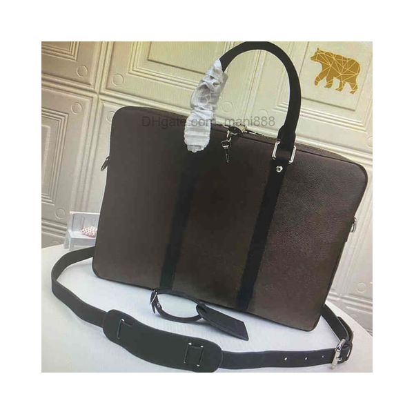 

bag m52005 n41466 pm small briefcases porte-documents voyage briefcase business men shoulder lapbag totes handbag computer bags duffel