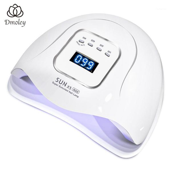 

dmoley led nail lamp 90w dryer 45pcs x5 max uv for all types gel nails design art manicure tools1
