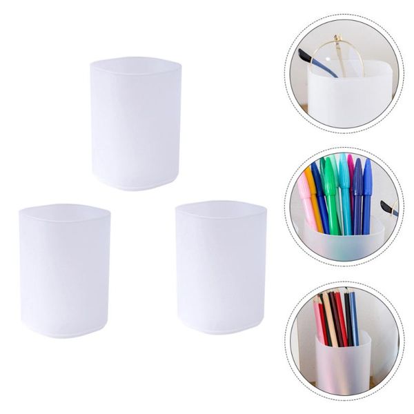 

school pen pencil holder cup stand creative stationery box storage baskets