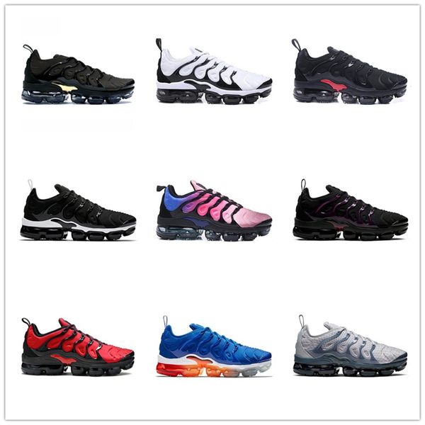 

plus tn size us 12 running shoes mens womens worldwide tns se triple black all white trainers outdoor sports sneakers eur 36-45