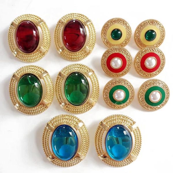 

clip-on & screw back fashion sweet design cute candy color clip earring, Silver