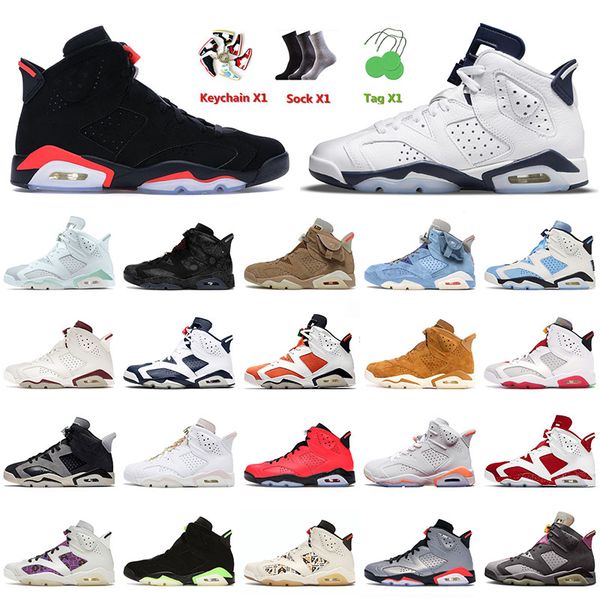 

mens basketball shoes 6 6s vi men women black infrared midnight navy tech chrome dmp quai 54 british khaki jumpman sneakers sports trainers