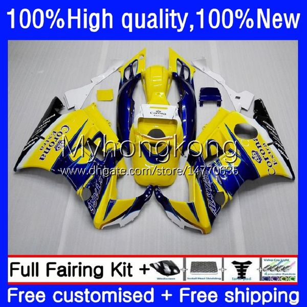 Honda CBR 600F2 600 F2 FS CB 600CC 600FS 91-94 CBR600F2 91 92 93 94 Sarı Siyah CBR600 F2 CBR600FS 1991 1992 1993 1994 OEM Bodys 1994 1994 Oem Bodys