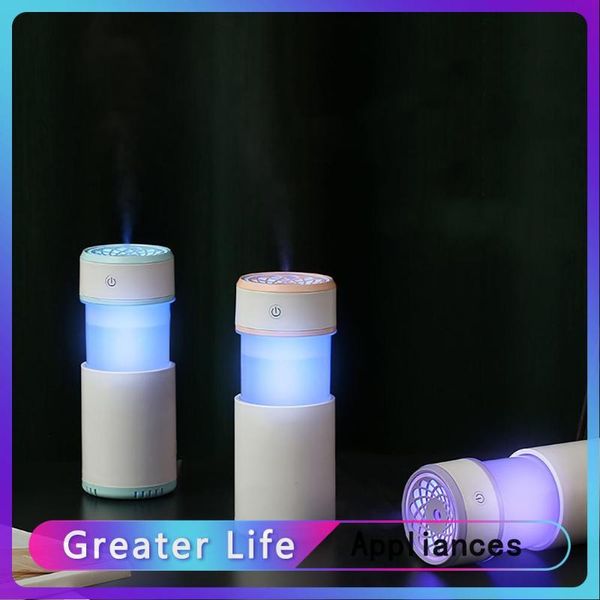 

humidifiers mini usb pulling mist humidifier water replenish air purifier home car kit