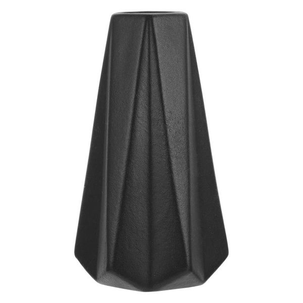 

vases black color flower vase ceramic pots creative floral plant pot decor