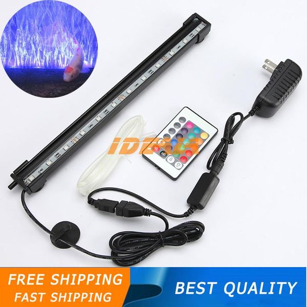 

4.5w aquarium fish tank decoration light fancy air bubble led lights shpping grow