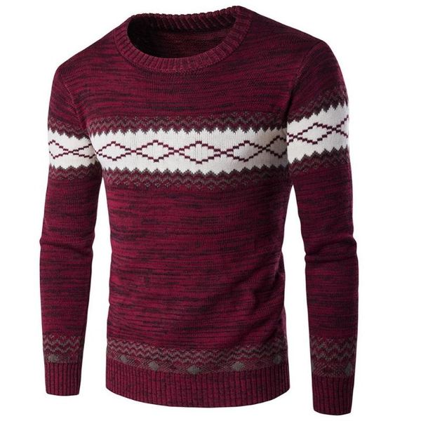 

men's sweaters fashion winter sweater men floral print o neck long sleeve slim knitted blouse pullovers, White;black