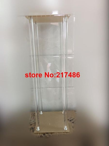 

party decoration clear large crystal flower vase for wedding