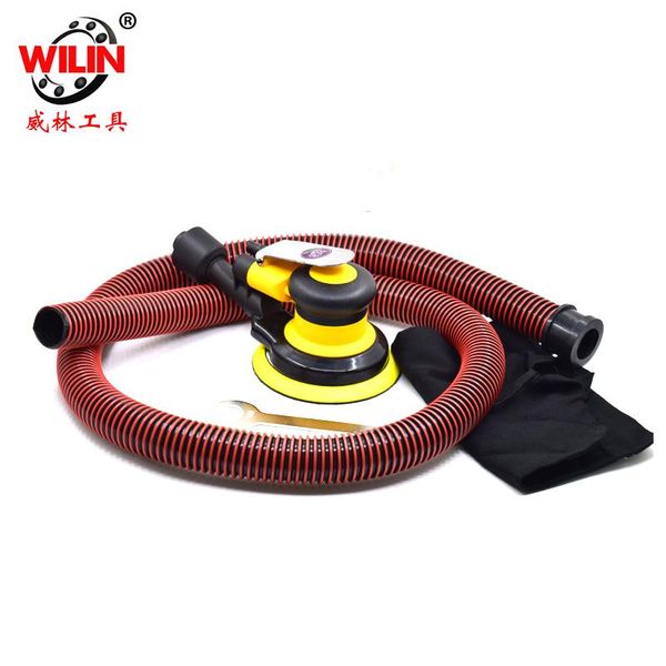 

pneumatic tools wilin oem 6 inch holes air sander with vacuum 150mm 6" sanding machine car finishing