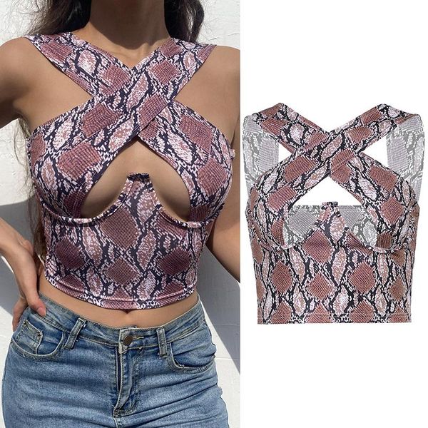 

women's tanks & camis goth y2k 2021 aesthetic punk grunge vintage indie tank gothic corset summer halter women clothes cropped crop to, White