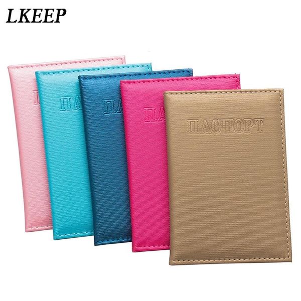 

card holders travel passport holder cover women men adventure porta passaporte covers for passports case, Brown;gray