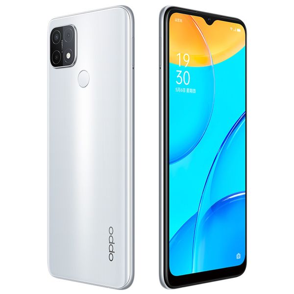 Orijinal OPPO A35 4G Cep Telefonu 4 GB RAM 64 GB 128 GB ROM Helio P35 Octa Çekirdek Android 6.52 inç Tam Ekran 13.0MP AI 4230 mAh Yüz KIMLIK Parmak İzi Akıllı Cep Telefonu