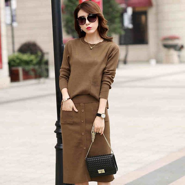 

korean winter lean female models two loose pieces around the neck of long sleeve sweater mesh dress lower package pac b9hh, Black;gray