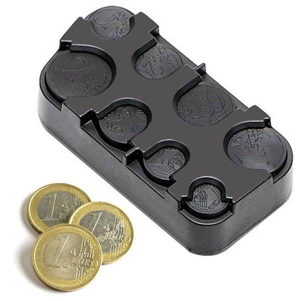 

car organizer eafc coins case storage euro coin box holder money container rolls plastic pocket dash