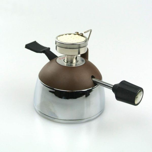 Kaffeegeschirr, Siphontopf, Gasherd, tragbares Kaffeegerät