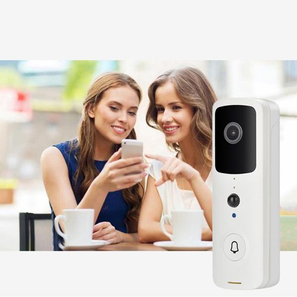 

doorbell video door intercom wireless smart home ip bell camera alarm ir night vision without battery (w doorbells